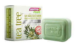 Softto Plus Sivilce ve Akne Karşıtı Organik Çay Ağacı Sabun 100 gr