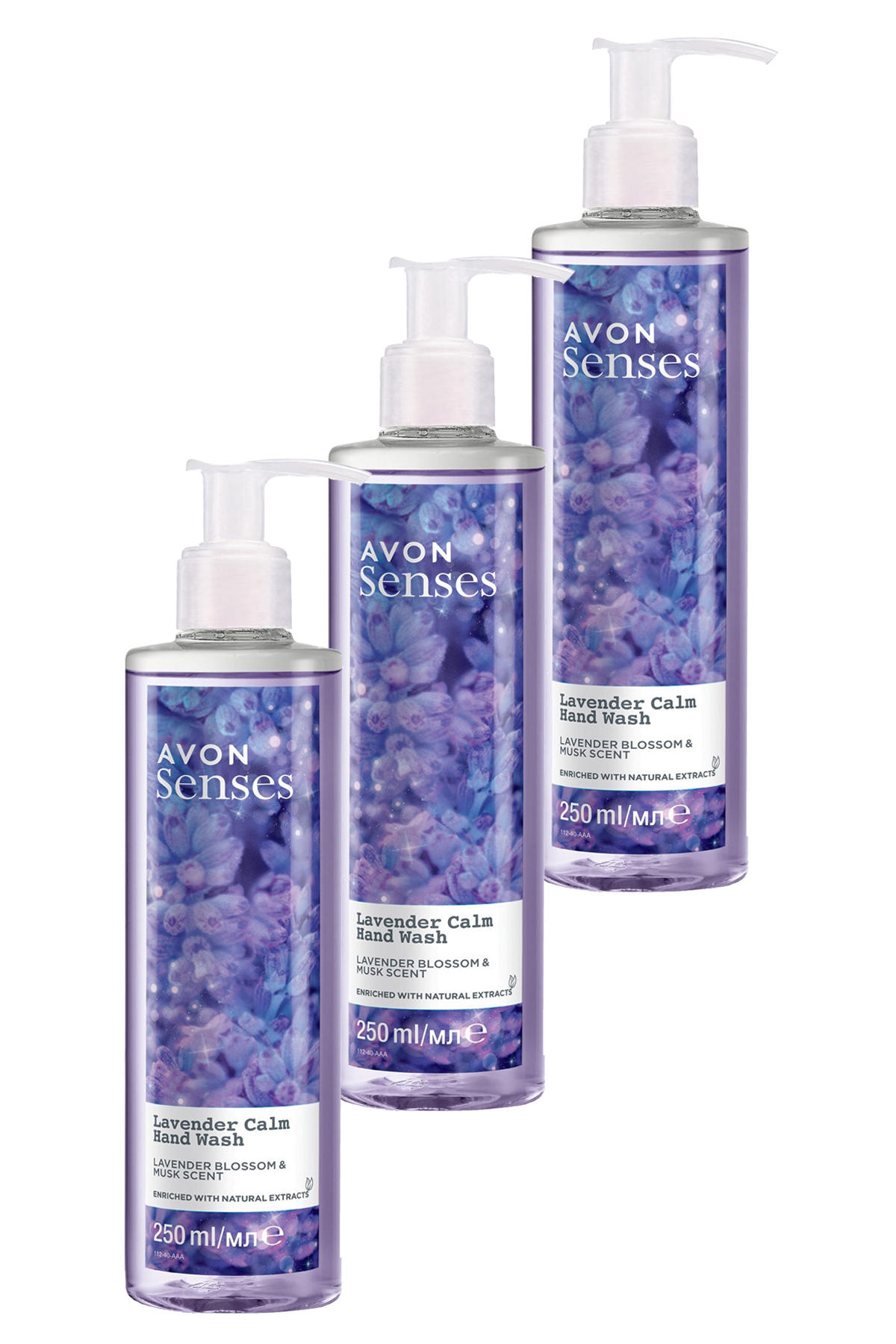 Avon Senses Lavanta Sıvı Sabun 3x250 ml