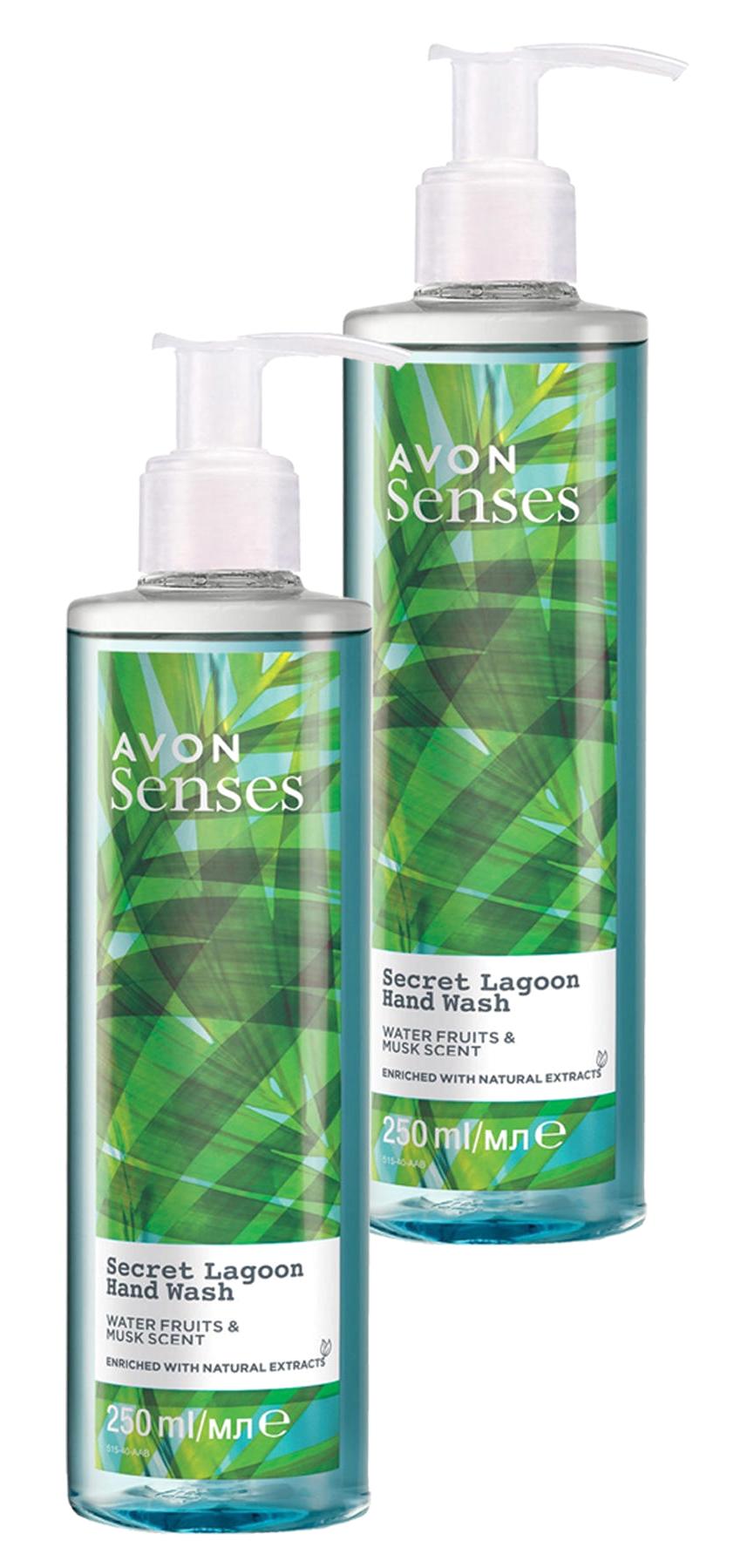 Avon Senses Secret Lagoon Misk Sıvı Sabun 2x250 ml