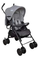 Tommybaby Caprice Katlanabilir Tam Yatar Baston - Puset Bebek Arabası Gri