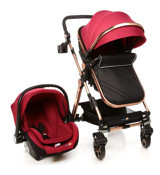 Baby Plus Canyon Katlanabilir Travel Sistem Bebek Arabası Kırmızı