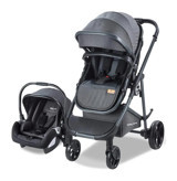 Baby Care Exen Katlanabilir Travel Sistem Bebek Arabası Siyah