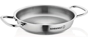 Korkmaz Proline Satin Çelik 16 cm Tava