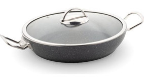 Lines Menemen Aşkı Granit 24 cm Tava