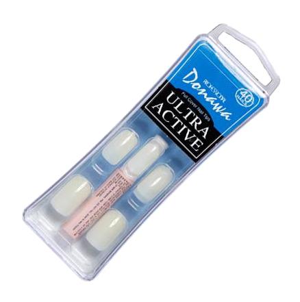 Donawa Cw-54 Ultra Active Naturel 40'lı Oval Beyaz Takma Tırnak
