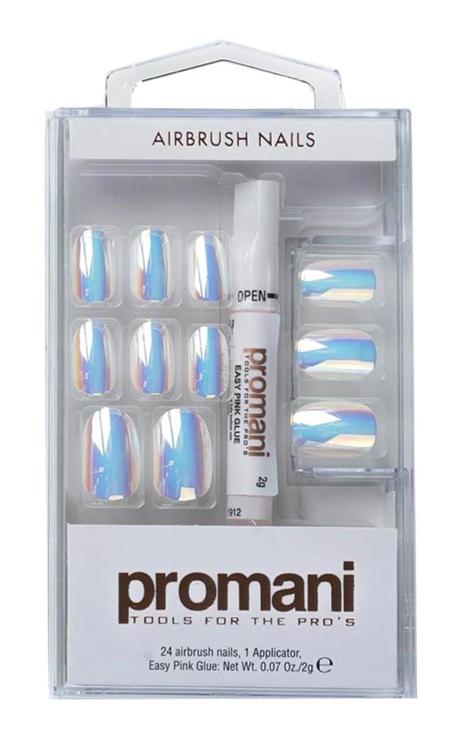 Promani PR-5670 Parlak 24'lü Oval Takma Tırnak