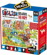 Headu 100 İngilizce Kelimeli Çiftlik Puzzle