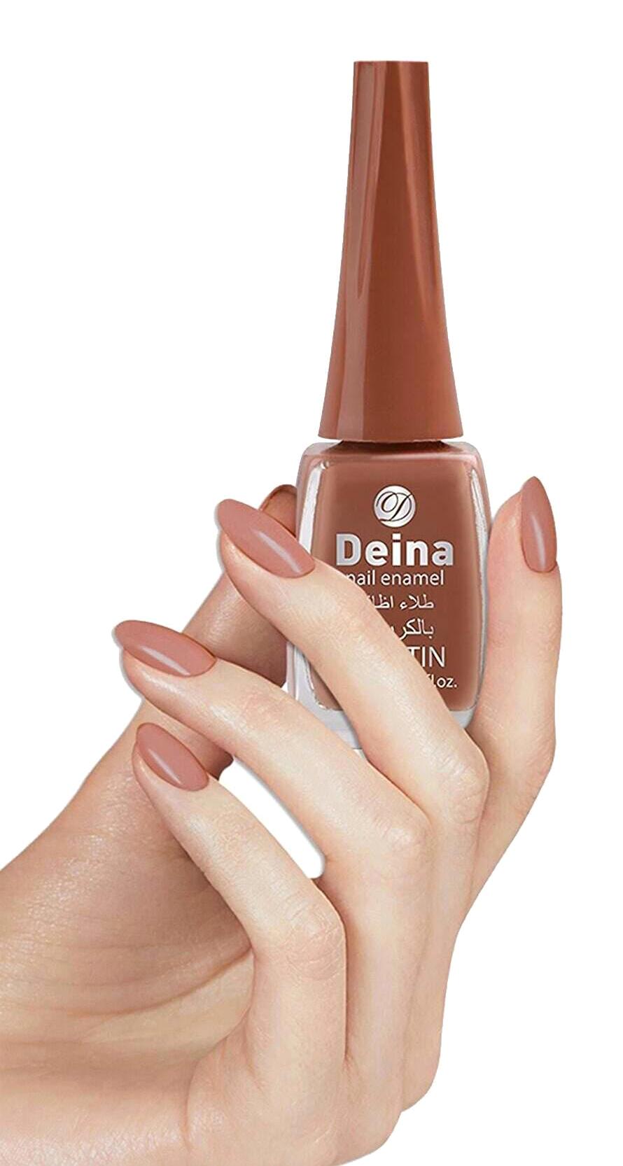 Deina 08 Kahverengi Parlak Oje