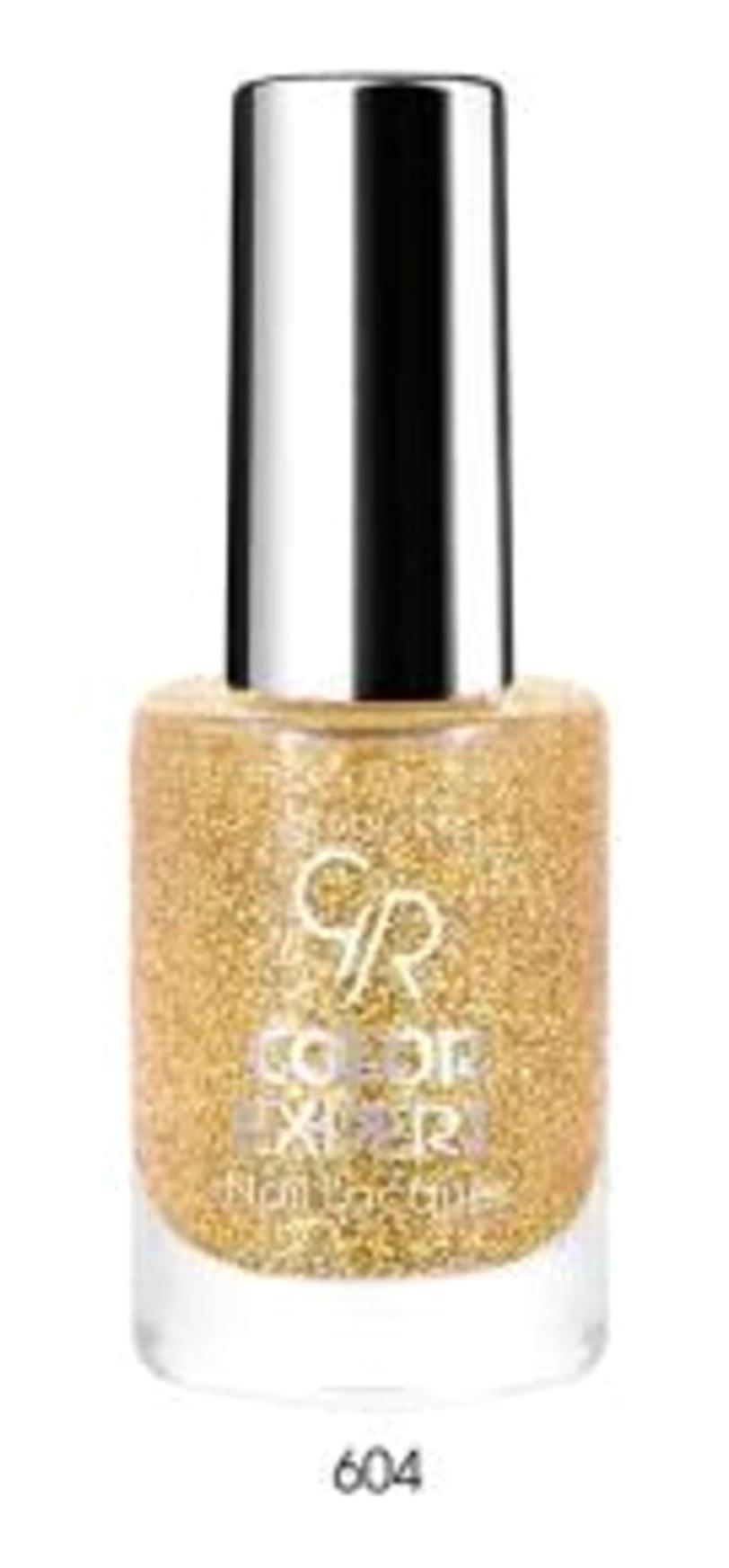 Golden Rose 604 Gold Simli Oje
