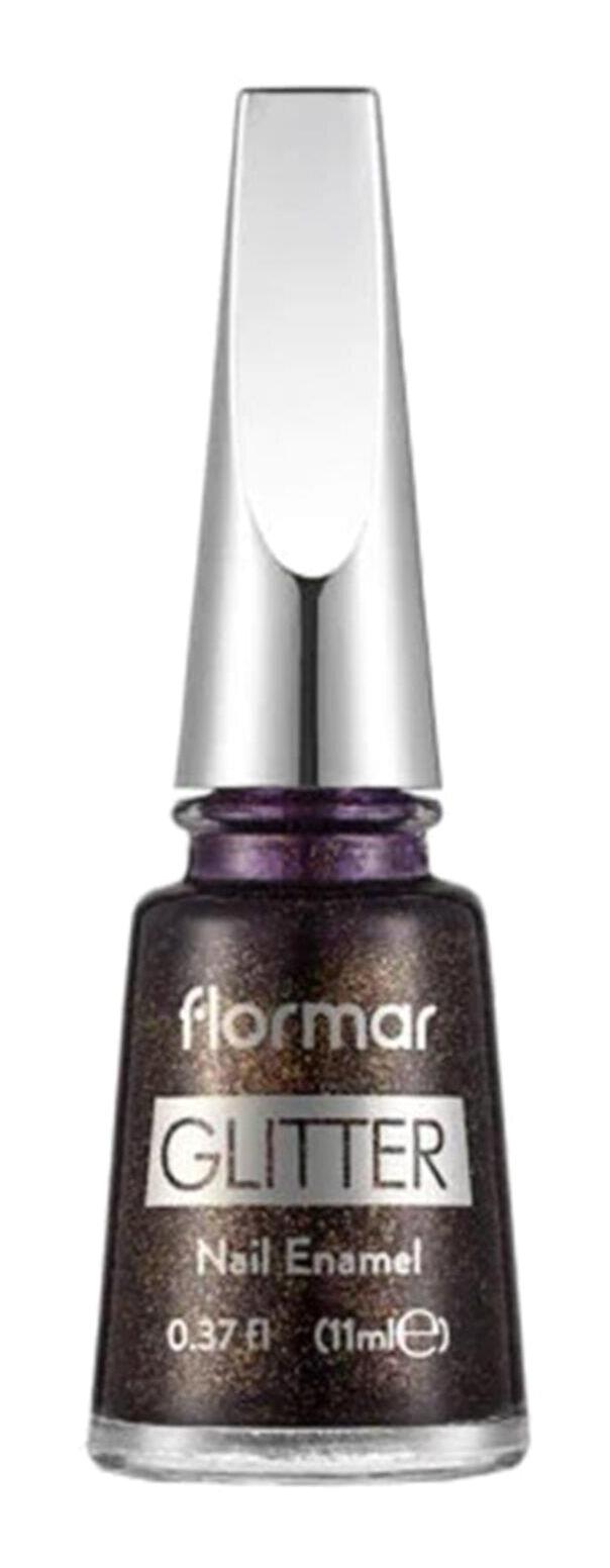 Flormar GL44 Mor Simli Oje