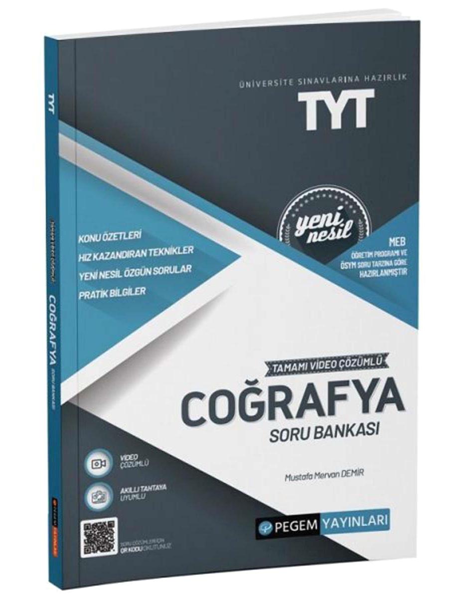 Pegem Akademi Ayt Coğrafya Soru Bankası