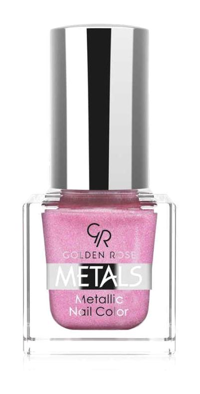 Golden Rose 112 Pembe Metalik Oje