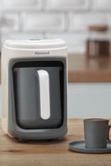 Homend Pottoman 1830H 1 Hazneli 5 Fincan 535 W Türk Kahvesi Makinesi