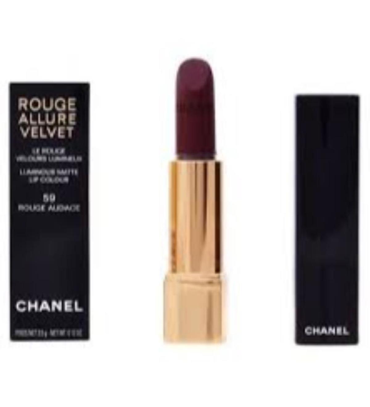 Chanel 59 Rouge Audace Kalıcı Mat Krem Lipstick Ruj