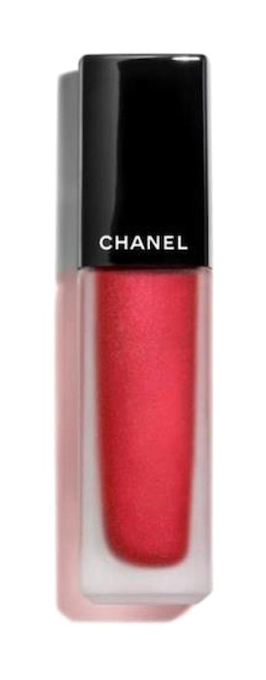 Chanel 208 Metalic Red Mat Likit Fırçalı Ruj