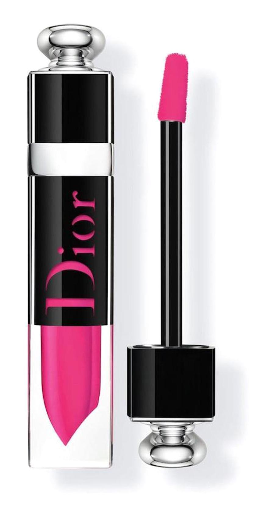 Dior 676 Kalıcı Dudak Dolgunlaştırıcı Işıltılı Likit Fırçalı - Lipstick Ruj