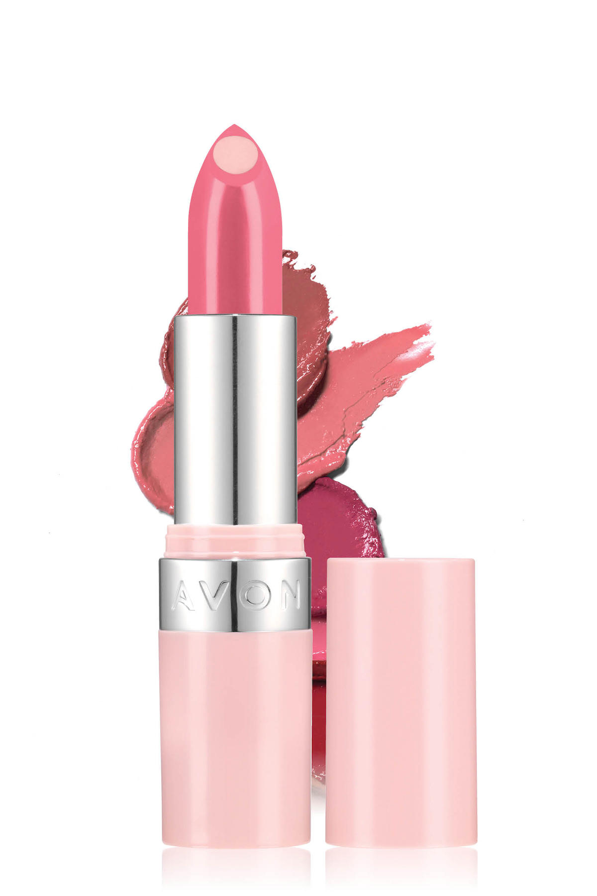 Avon Bright Pink Kalıcı Işıltılı Krem Lipstick Ruj