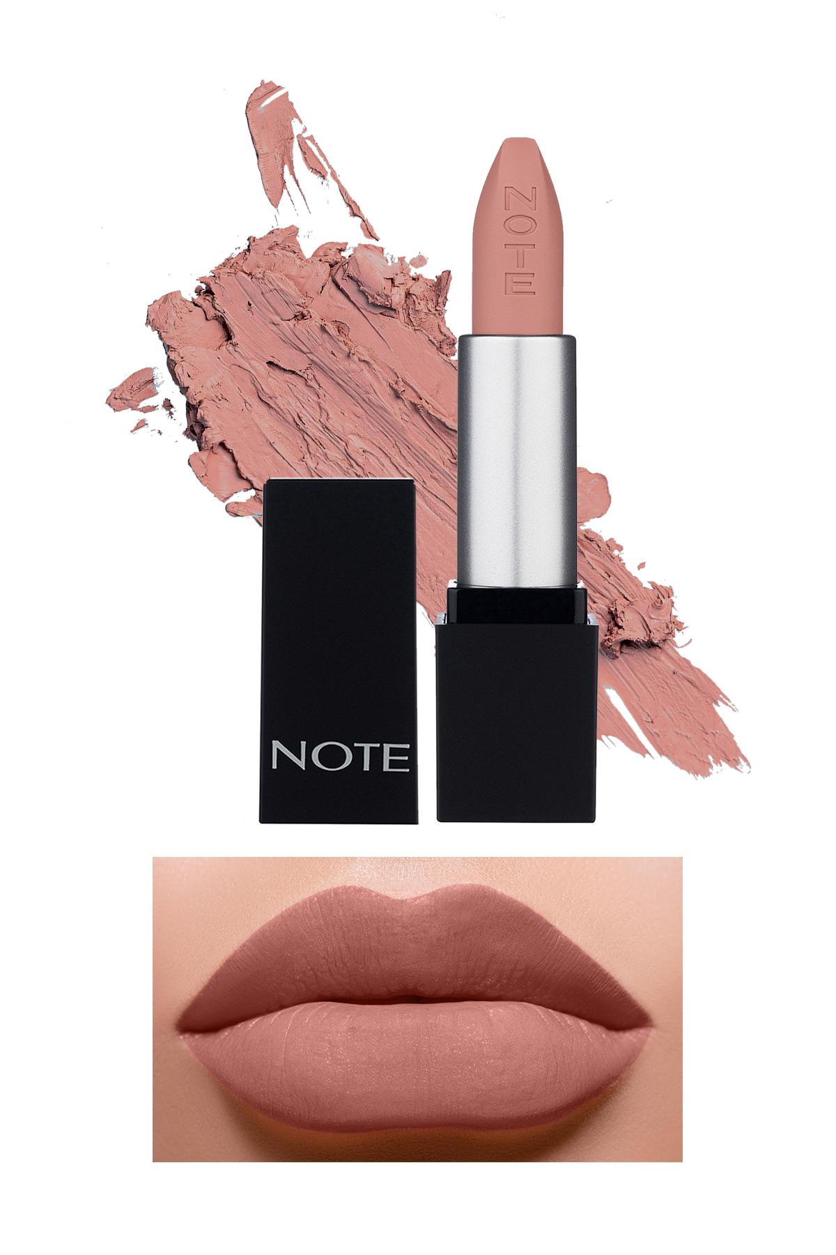 Note 07 Whisper Talks Kalıcı Mat - Saten Krem Lipstick Ruj
