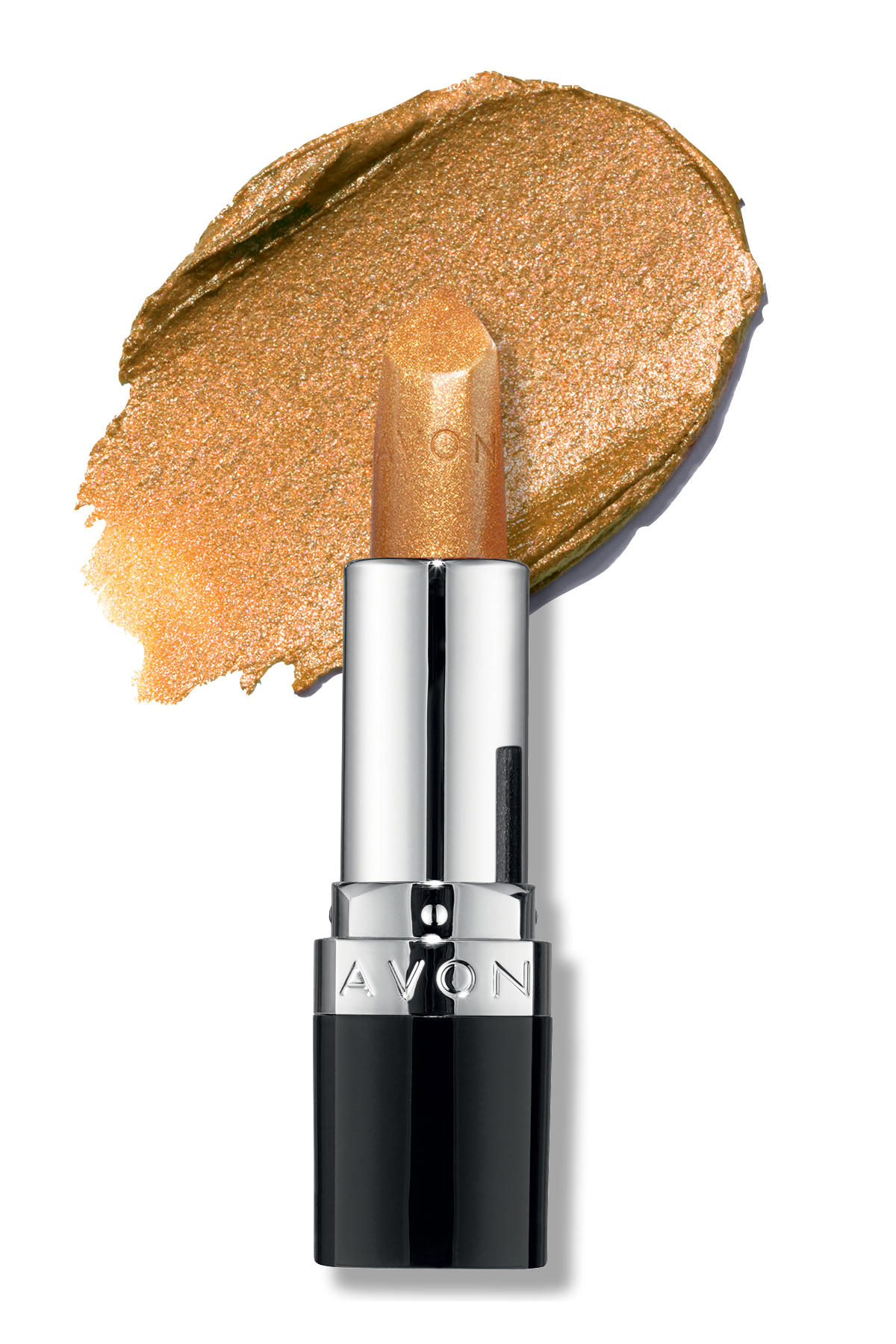 Avon Gold Dust Kalıcı Işıltılı Krem Lipstick Ruj
