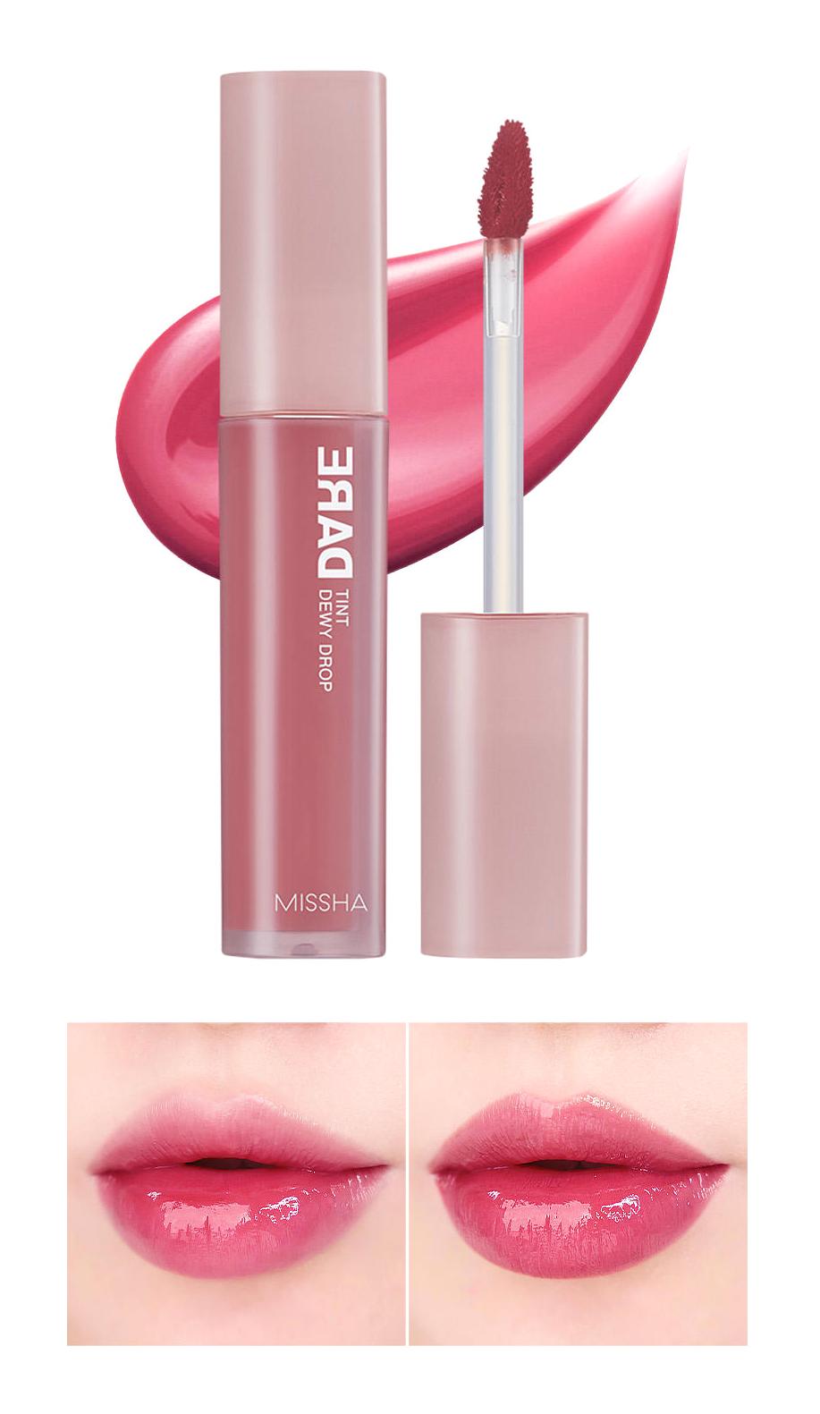 Missha Mauve Fog Kalıcı Parlak Likit Fırçalı Ruj