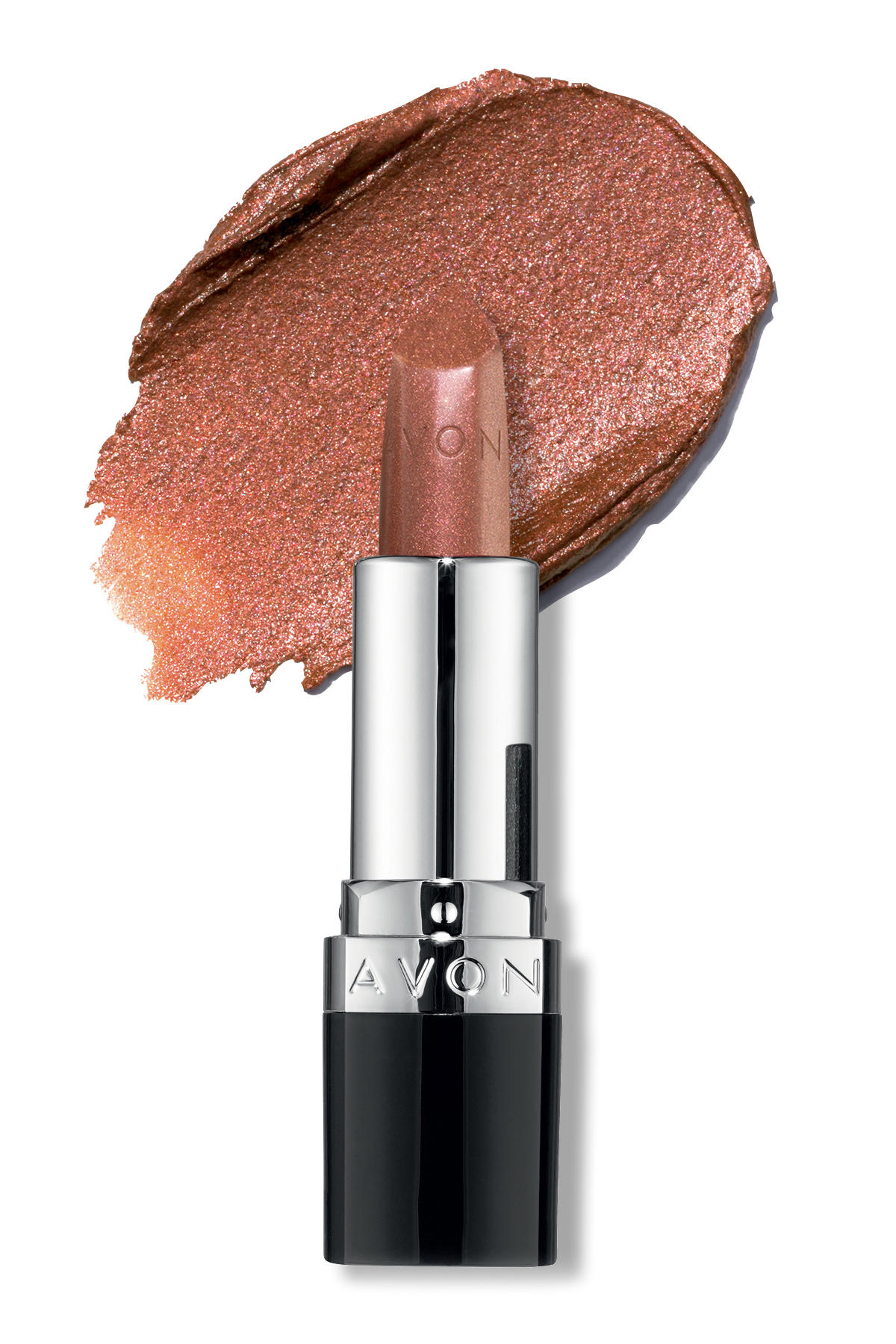 Avon Bronze Glow Kalıcı Işıltılı Krem Lipstick Ruj
