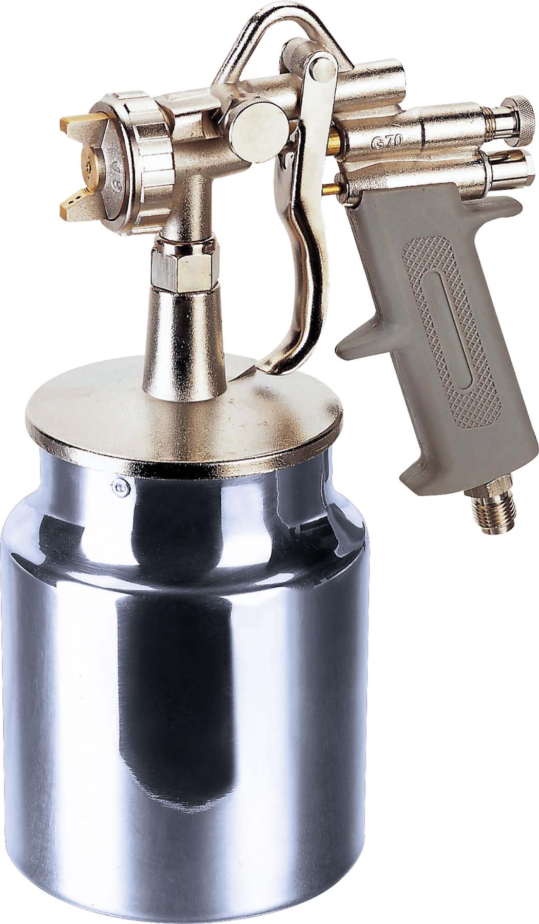 Klpro G70 1000 ml Kapasiteli 1.4 mm Alttan Depolu Aküsüz Havalı Boya Tabancası