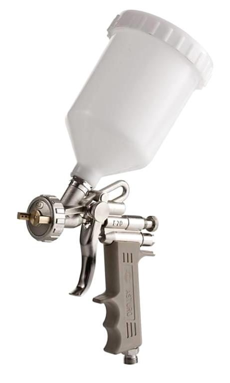 Asturo E70 600 ml Kapasiteli 2.0 mm Üstten Depolu Aküsüz Havalı Boya Tabancası