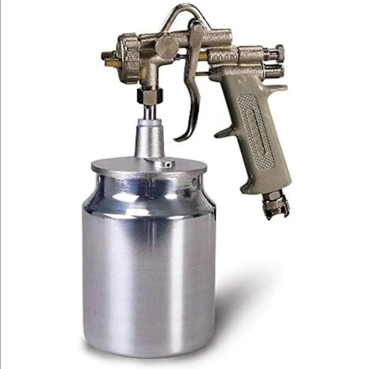 Asturo E70 600 ml Kapasiteli 2.5 mm Üstten Depolu Aküsüz Havalı Boya Tabancası