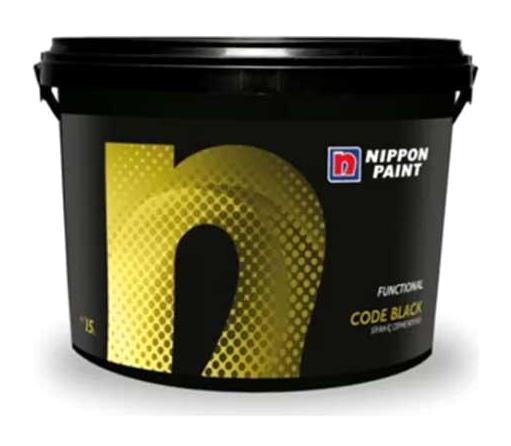 Nippon Code Su Bazlı Mat İç Cephe Boyası 15 lt Siyah