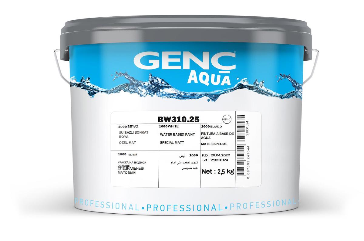 Genç Su Bazlı Silikonlu Mat İç Cephe Boyası 2.5 kg Beyaz