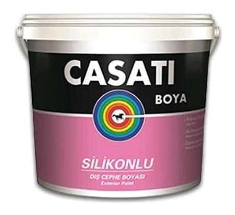 Casati Silikonlu Dış Cephe Boyası 7.5 lt Beyaz