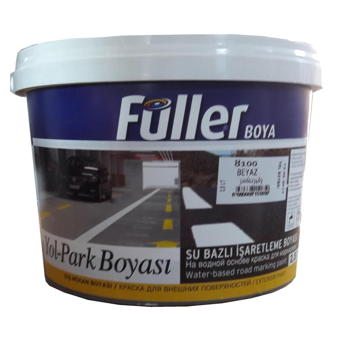 Füller Su Bazlı Dış Cephe Boyası 2.5 lt Beyaz