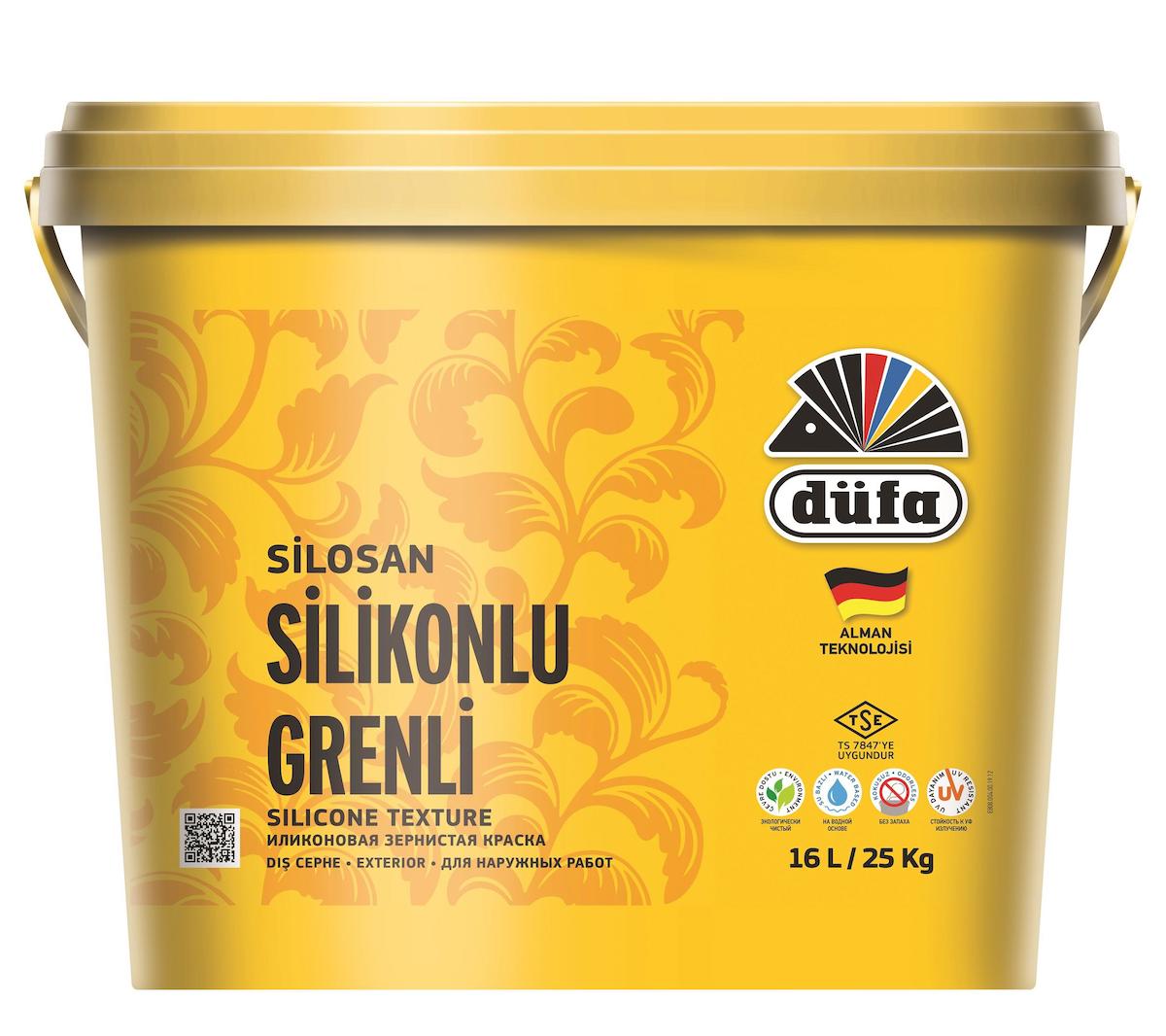 Düfa Silosan Silikonlu Dış Cephe Boyası 25 kg Beyaz