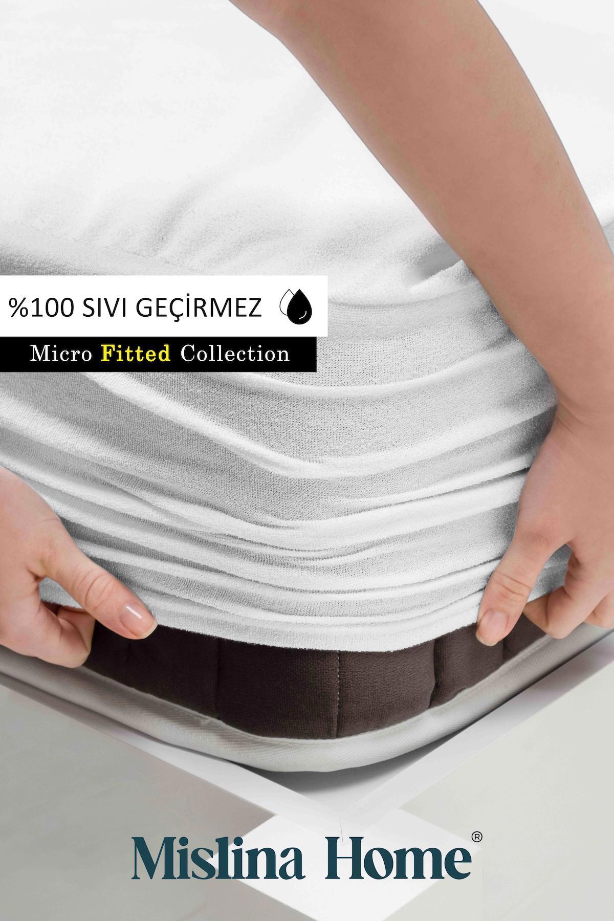 Mislina Home Polyester Lastikli 120 x 200 cm Alez