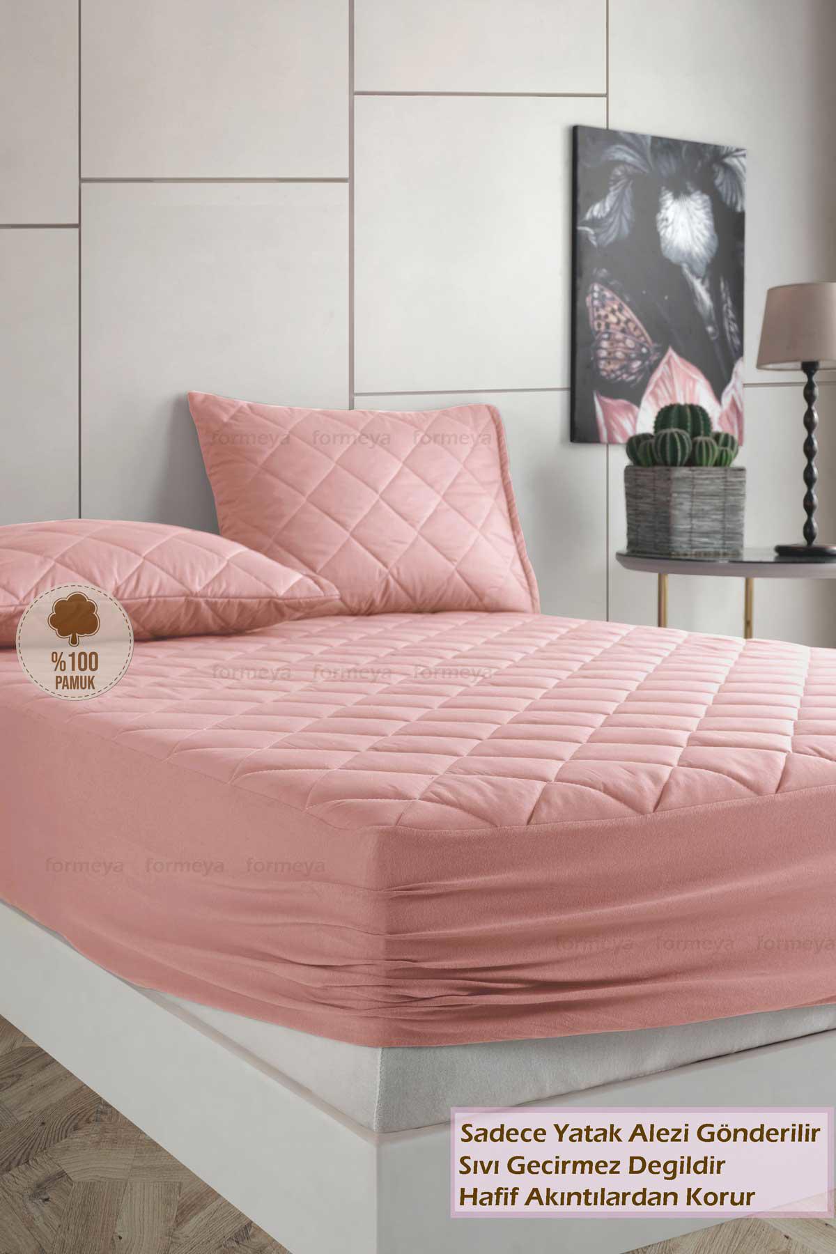 Formeya Kapitone Fitted Çarşaf Pamuk Lastikli 120 x 200 cm Alez