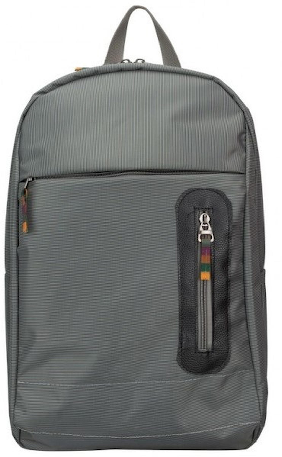 Plm Castelo 15.6 inç Kumaş Su Geçirmez Laptop Sırt Çantası Gri