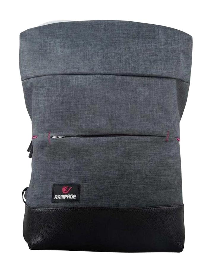Rampage 15.6 inç Tekstil Su Geçirmez Laptop Sırt Çantası Gri