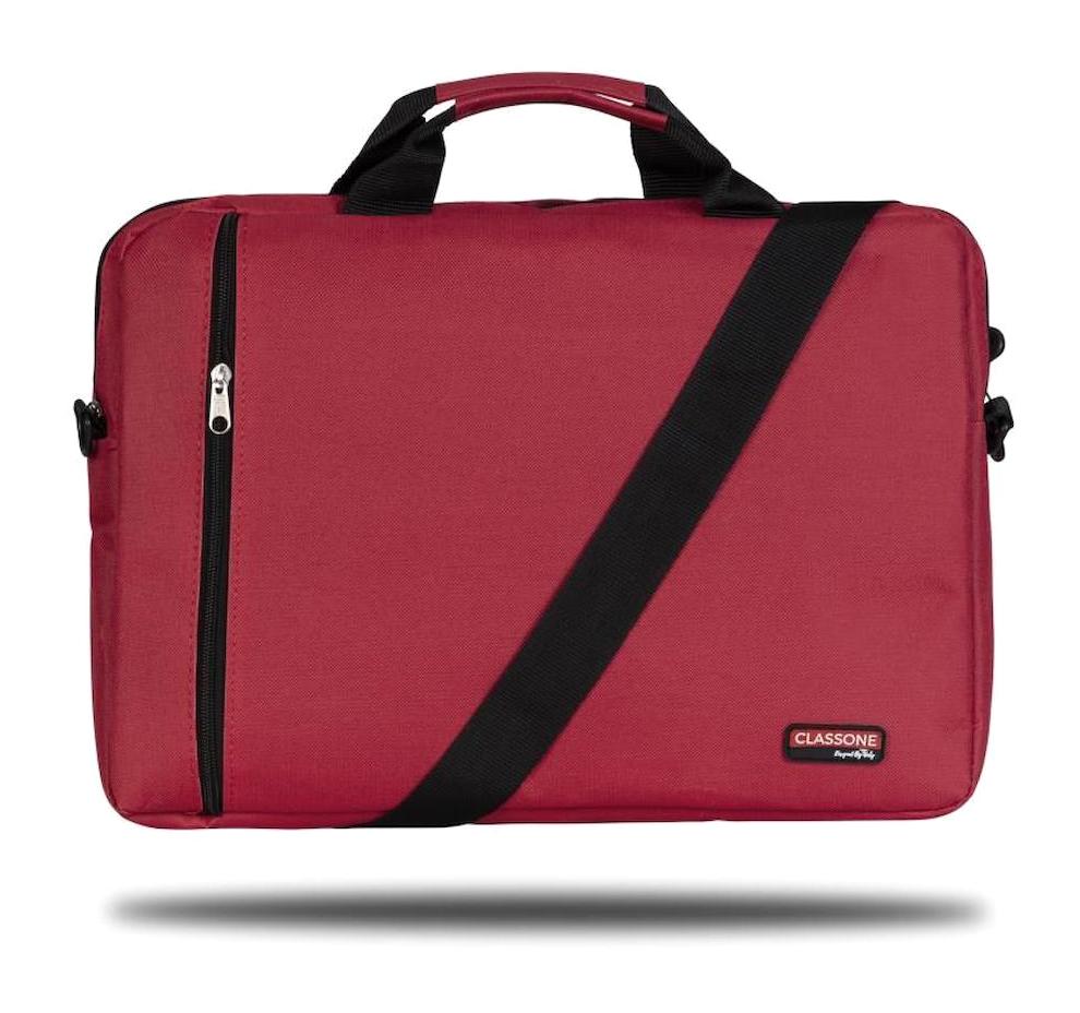 Classone WTX202 WTX Pro 15.6 inç Kumaş Su Geçirmez Laptop El Çantası Gri