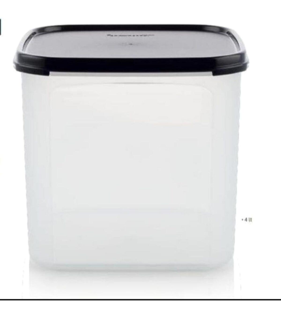 Tupperware 2 Parça Kare Plastik Saklama Kabı 4 lt