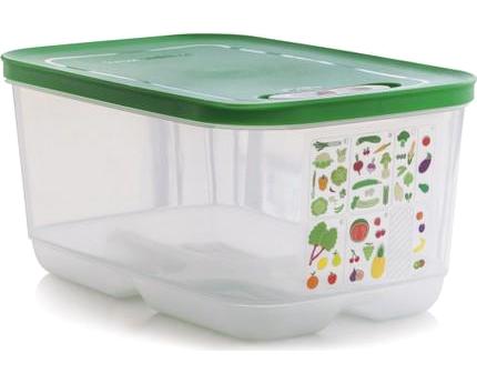 Tupperware 2 Parça Dikdörtgen Plastik Saklama Kabı 4.4 lt