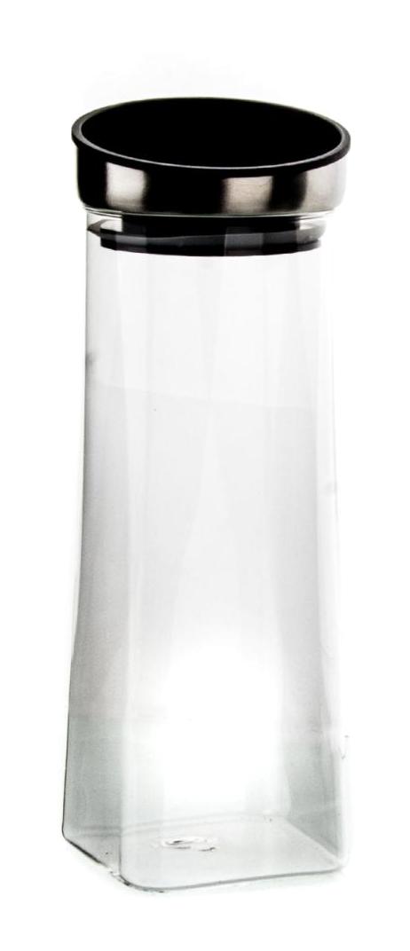 Klt 1 Parça Silindir Cam Saklama Kabı 750 ml