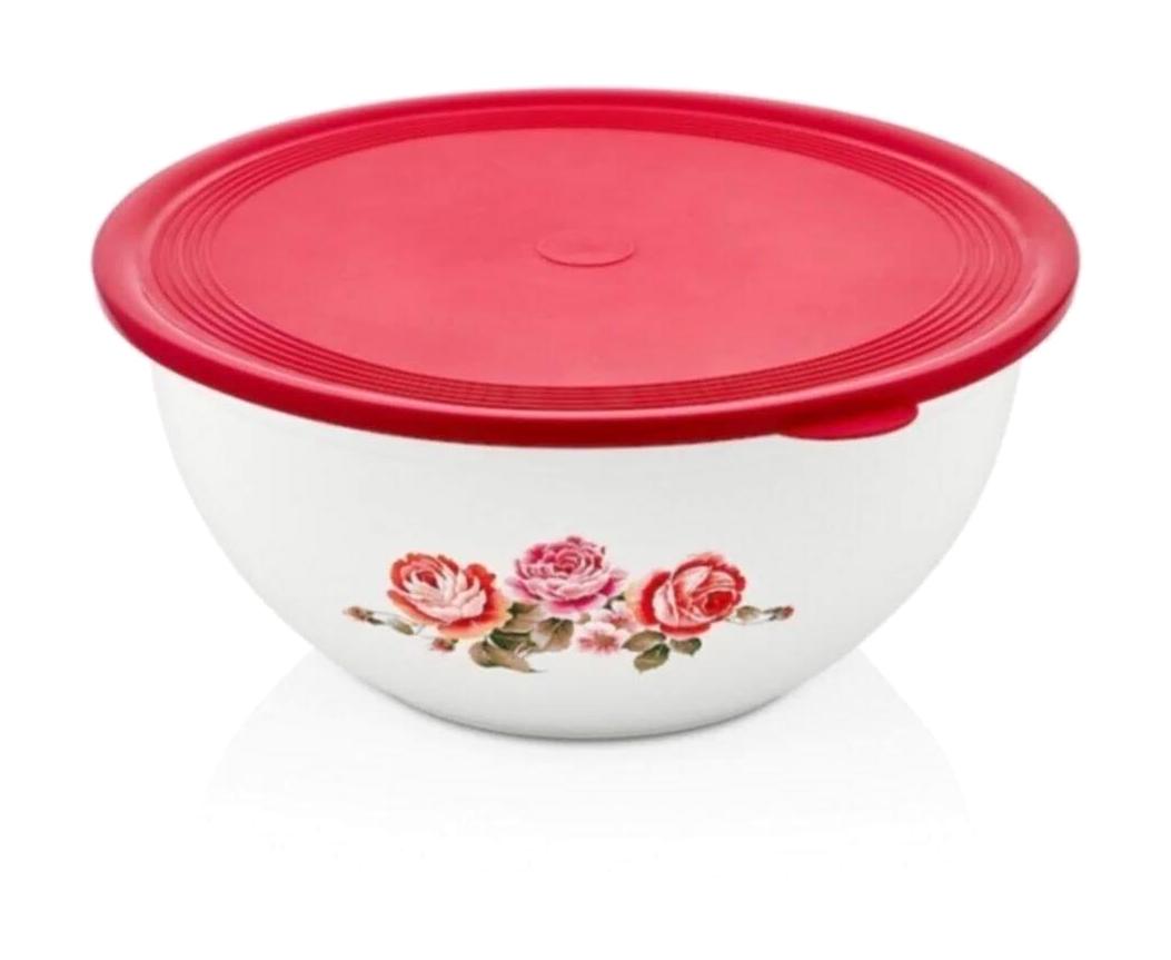 Cosiness 2 Parça Yuvarlak Plastik Saklama Kabı 6 lt