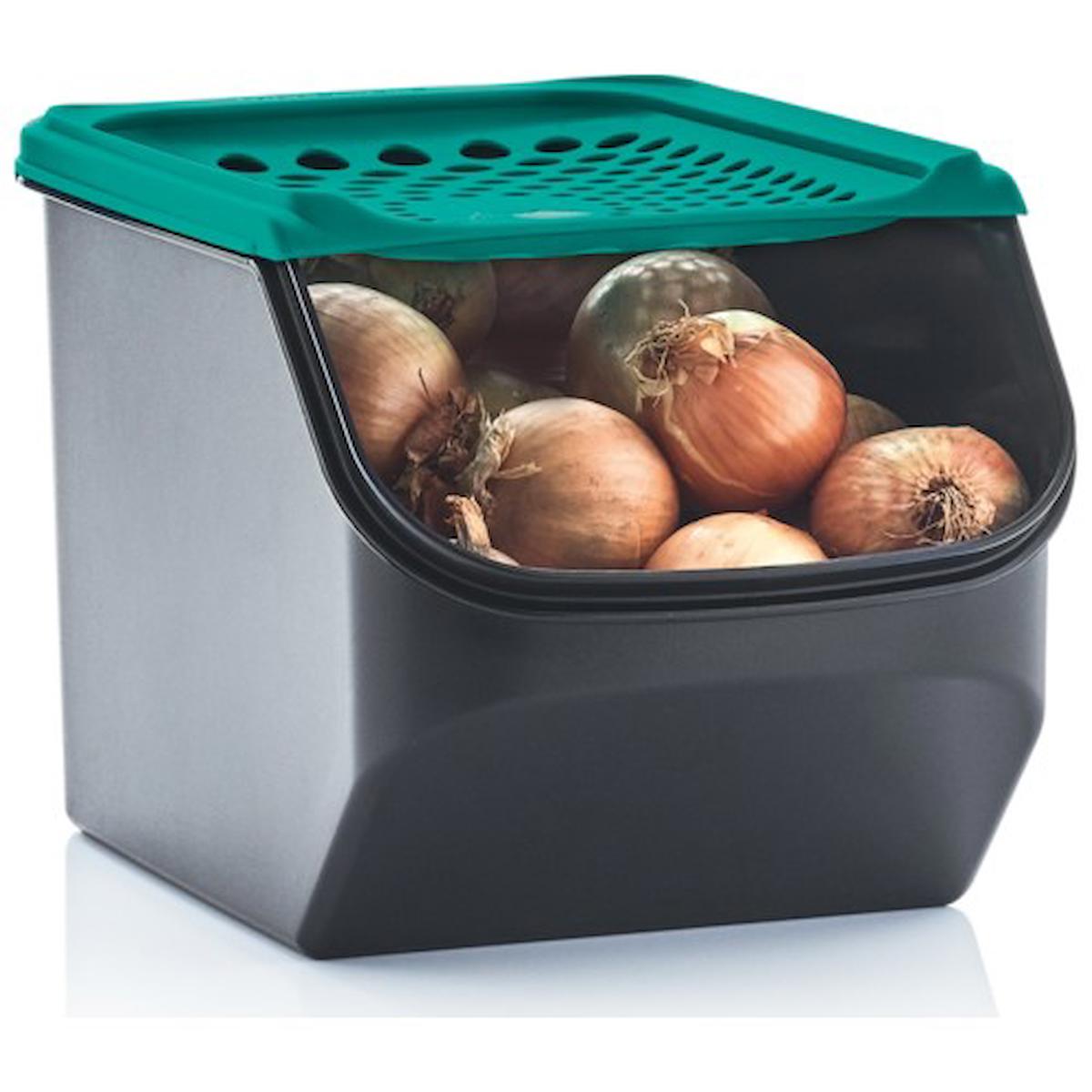Tupperware 2 Parça Kare Plastik Saklama Kabı 3 lt