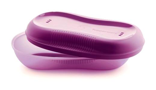 Tupperware 2 Parça Oval Plastik Saklama Kabı