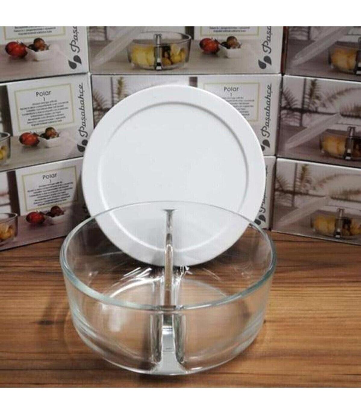 Paşabahçe Evet 4 Parça Yuvarlak Cam Saklama Kabı 785 ml