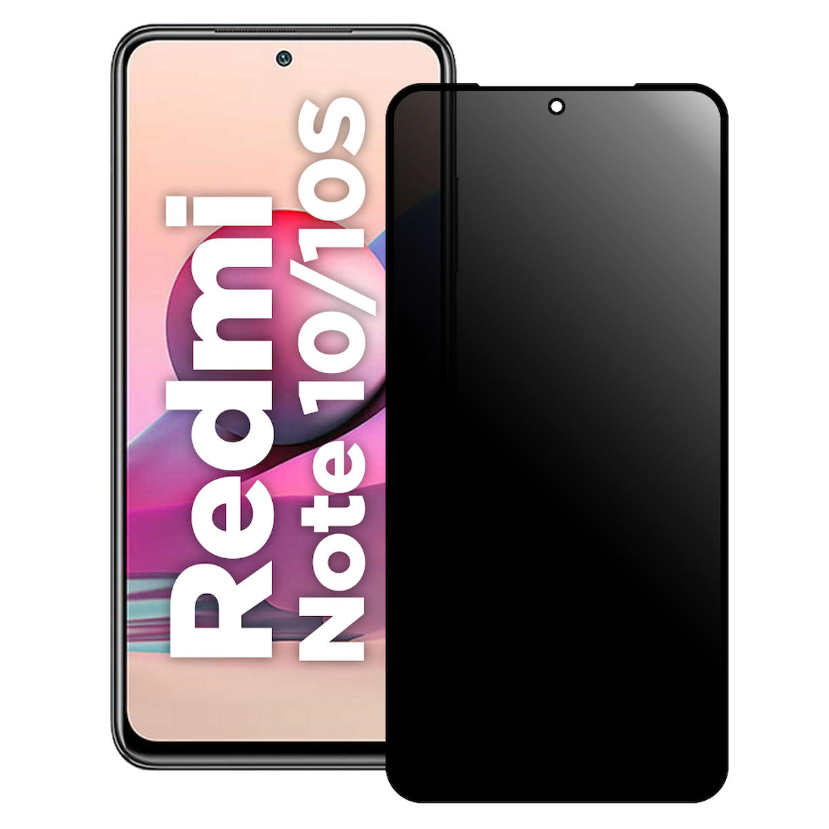 Bufalo Xiaomi Redmi Note 10 Temperli Cam Gizli Hayalet Ekran Koruyucu