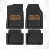 Volkswagen Golf 2 1984-1993 Model 4d Joker Ahşap Havuzlu Paspas - Ahşap Rengi