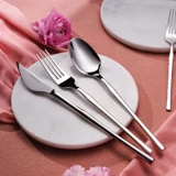 Karaca Elegance Cane Platin 12 Kişilik 84 Parça Çatal Kaşık Bıçak Takımı