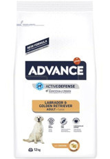 Advance Labrador Golden Retriever Tavuklu Yetişkin Kuru Köpek Maması 12 kg