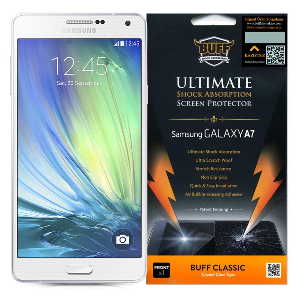 Buff Samsung Galaxy A7 Silikon Parlak Ekran Koruyucu